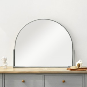 VANESS_DECO 원룸 아파트 실내 신혼집 혼수 사무실 작은집 인테리어 디자인 아울렛 가구 프렌치 프로방스 마지올리니 심플 라운드 화장대 거울