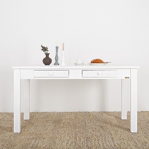 [White][주방/부엌가구] 4인용 1450 원목 식탁 테이블